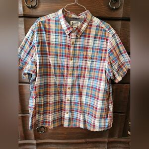 Duluth Trading "Untucked" Relaxed Fit button down shirt